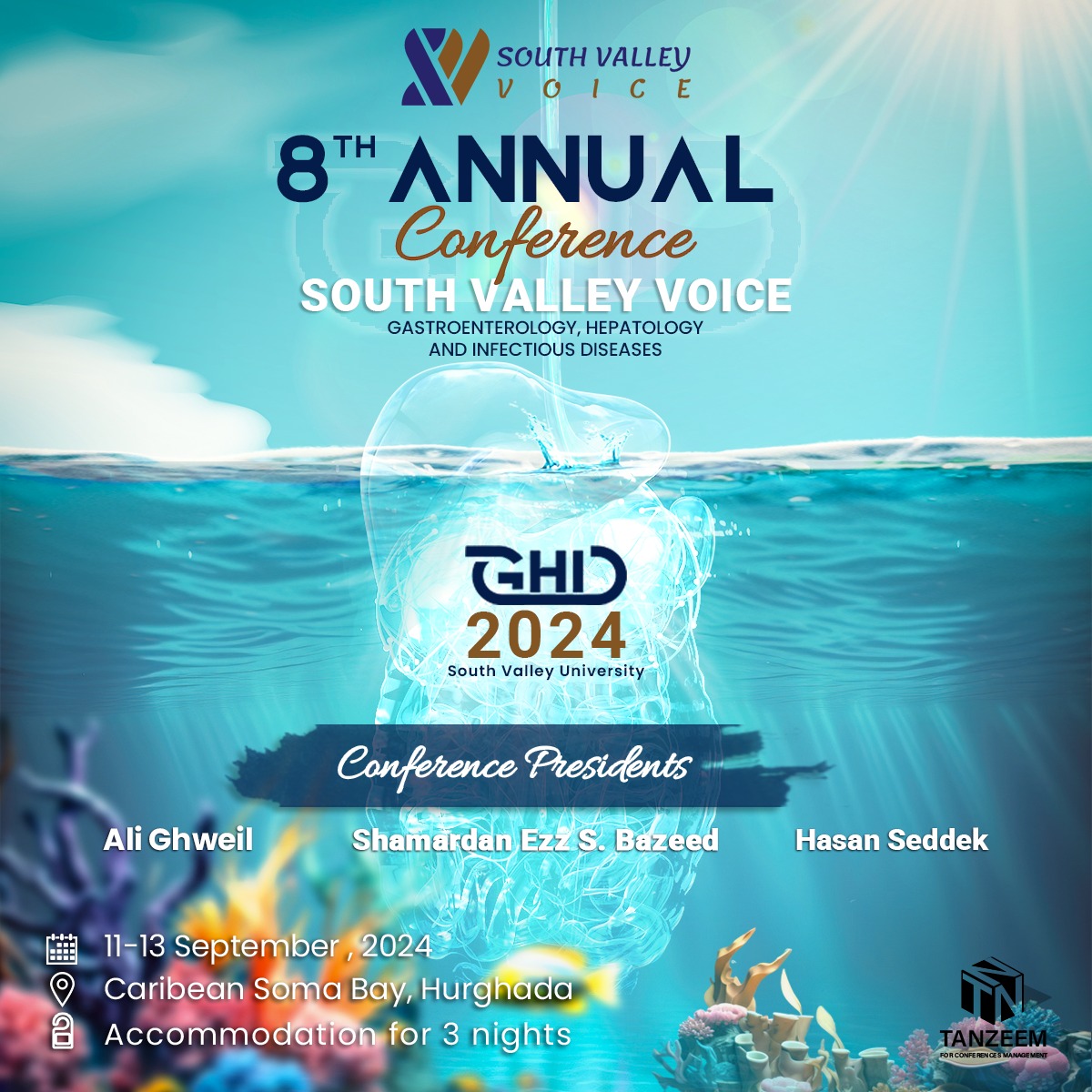 8th Annual Conference South Valley Voice Gasteroenterology,Hepatology and Infectious Diseases