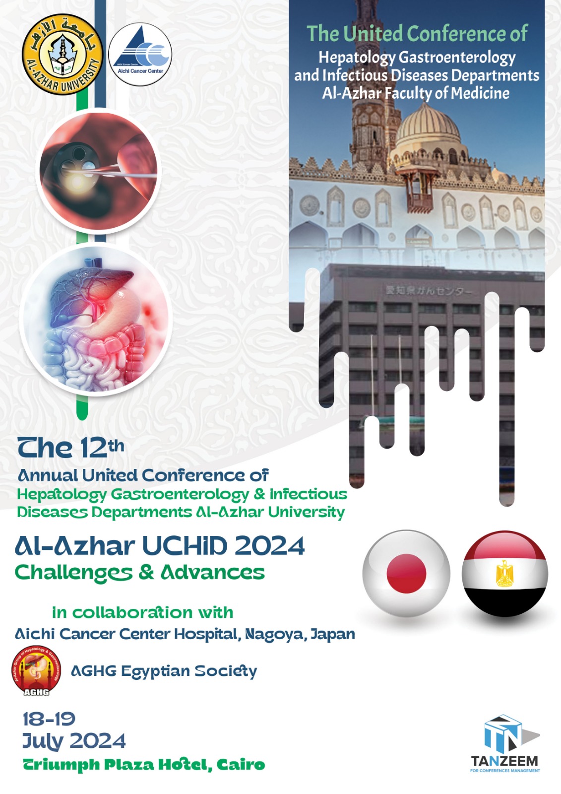 12th Annual United Conference of Hepatology Gastroenterology & Infection Diseases Department Al-Azhar University